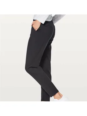 Lululemon City Trek Trouser II *28" Black‎ Size 6 thumbnail 3