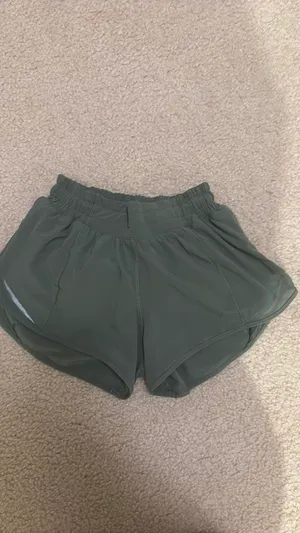 Green Lululemon Shorts 2.5" thumbnail 2