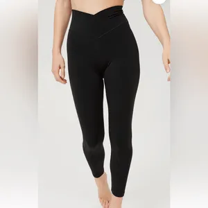 Aerie Black High-Waisted Leggings thumbnail 3