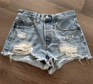 Levi’s 501 Distressed Shorts thumbnail 1