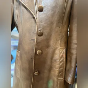 Vintage Scully Leather Coat – Made for Hamley & Co. Pendleton, OR thumbnail 6