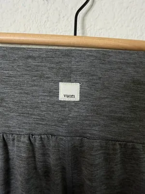 Vuori Lux At‎ Ease Pants Heathered Grey Womens Size M thumbnail 4