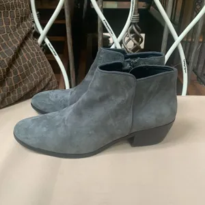 Sam Edelman‎ Petty Suede Ankle Boot Gray Size 7.5 thumbnail 7