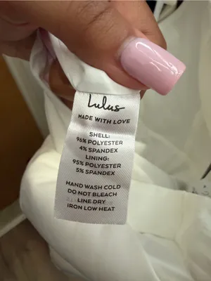 NWT! Lulus Women’s White Bow Strap Mini Dress. Size: Medium thumbnail 6