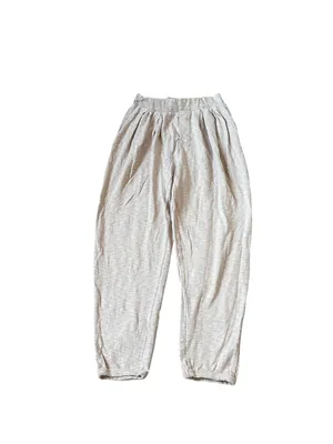 Free People Beach Pink Slub Knit Cotton Harem Style Pants Slouchy Grunge Casual thumbnail 2
