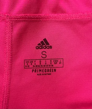 🏋🏻‍♀️ Adidas Athletic Shorts in Hot Pink w/ Black Stripes | Women’s Sz Sm thumbnail 9