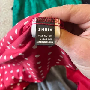 SheIn Polka dot midi dress thumbnail 3