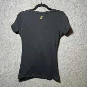 Y2K Rocawear Graphic Baby‎ Tee Black Blue Orange Glitter Logo Small Streetwear thumbnail 7