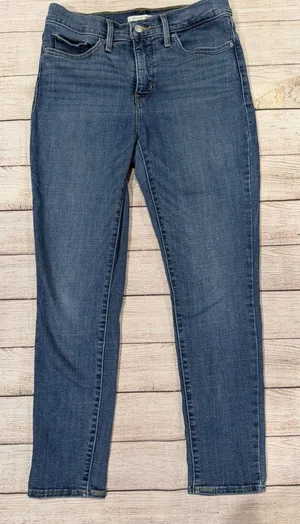 Levis Jeans Women's 311 Shaping Skinny Medium Wash Blue Denim Stretch Casual 28 thumbnail 1