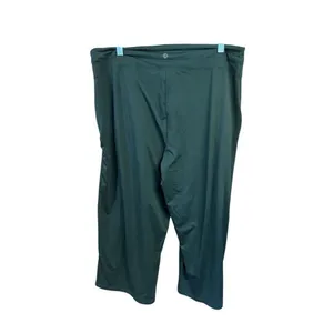 Balance Collection Womans Crop Capris Sz XL Green NWT thumbnail 2
