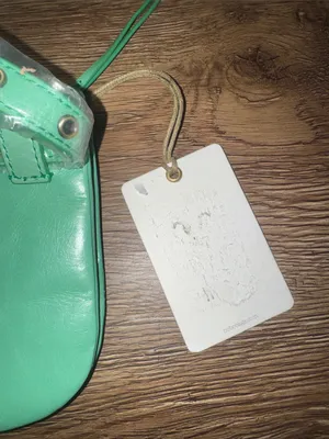Hobo Leather Crossbody in Mint Green thumbnail 4