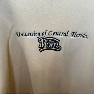 Jansport University of Central Florida UCF Mom gold hooded sweatshirt Sz M thumbnail 2