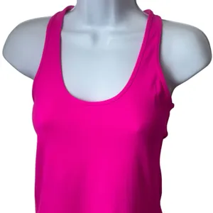 Lululemon Cool Racerback Tank Top Hot Pink Athletic‎ Feminine Stretch Gym XS thumbnail 3