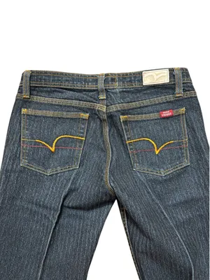 Vintage Y2K Low Rise Dark Wash Jeans thumbnail 2
