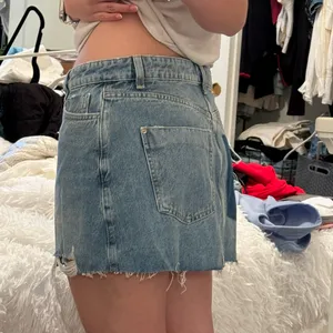 ZARA Denim Mini Skirt thumbnail 5
