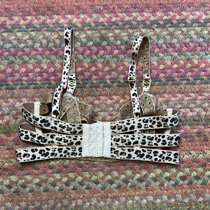 Victorias Secret Very Sexy Unlined Demi Bandage Strappy Sexy Bra thumbnail 3