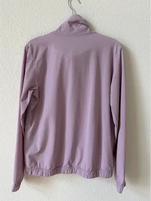 Lululemon Pack Light Pullover Packable Jacket Dusty Rose Size 2 Sporty thumbnail 2