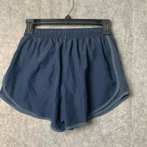 Nike Dri Fit Women‎ Small Blue athletic running lined shorts lightweight thumbnail 6