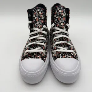 Converse Women's Chuck Taylor All Star Lift Platform Petite Petals Shoes White 7 thumbnail 6