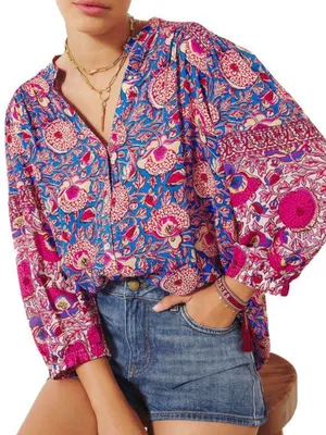 Ba&sh Vlad Bohemian Blouse thumbnail 1