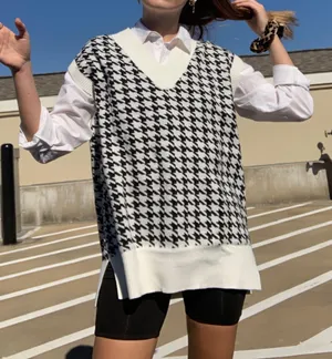Simplee Apparel Sweater Vest thumbnail 1