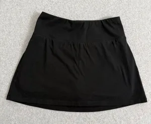 Hollister Black Stretch Mini Skort thumbnail 1