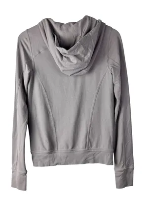 Lululemon Press Pause Lavender Gray Full Zip Athletic Jacket 4 thumbnail 3