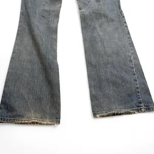 Y2K Bullhead Laguna Jeans Size 1 Short Low Rise Flare Bootcut Medium Wash thumbnail 7