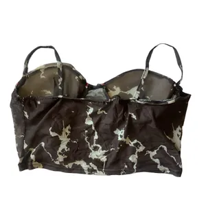 Faux Corset Top Brown Size M thumbnail 4
