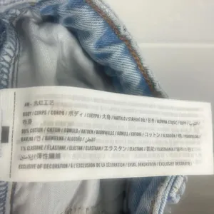 Abercrombie & Fitch women’s the mom high rise light wash jean thumbnail 4
