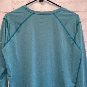 Columbia Omni-wick women’s long sleeve teal loose fit activewear pullover top M thumbnail 5