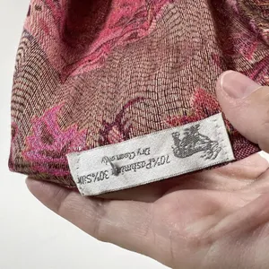 Unbranded Multicolor Pashmina Silk Colorful Floral Soft‎ Infitity Scarf Paisley thumbnail 3