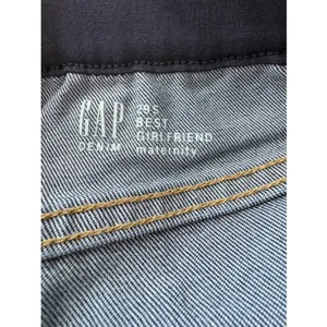 Gap Maternity 1969 Best Girlfriend Medium wash Jeans‎ straight leg Size 29 Short thumbnail 9
