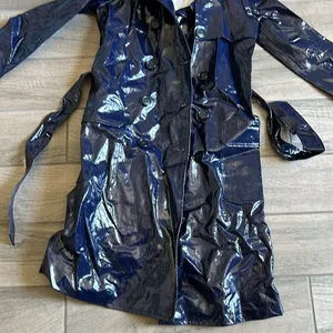 Ei8htdreams blue coated jacket thumbnail 2