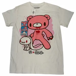 NWT Goomybear x Han-O-Usagi Kawaii Graphic Tee Anime Streetwear Small thumbnail 1