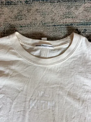Advisory Board Crystals x Kith long sleeve ABC logo cream multi color shirt S thumbnail 14