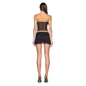 I.AM.GIA Demie Corset in Black Large New Womens Bustier Tank Top thumbnail 12