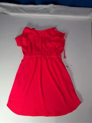 American Eagle Outfitters Bright Pink Spaghetti Strap Dress thumbnail 6