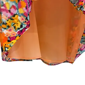 For Love &‎ Lemons Mini Dress Multicolor Floral New Lace Up Back Women Small thumbnail 4