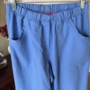Urbane Ultimate Scrubs Pants XS Tall Periwinkle Blue thumbnail 3