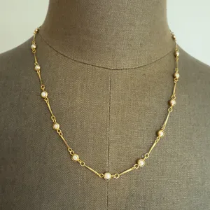 Five Pieces Costume Chains Gold thumbnail 5