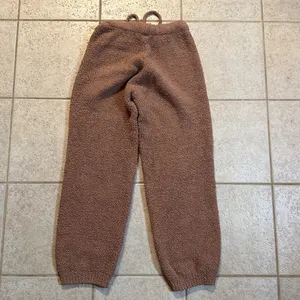 Skims Teddy Sherpa Fleece Joggers Size S/M Brown‎ thumbnail 8
