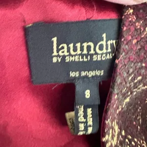 Laundry by Shelli Segal Plaid‎ Tweed Dress 8 Retro Academia Twee Preppy Office thumbnail 7