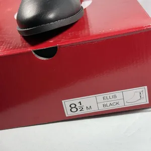 JOURNEE COLLECTION Size-8.5M‎ Womens Ellis Ankle Boot Shoe Black Faux Leather thumbnail 3