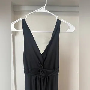 FINAL PRICE Half Moon Black Maxi Dress thumbnail 2