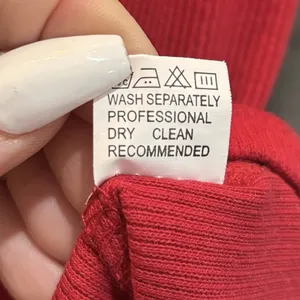 Red Ribbed Henley Lounge Romper thumbnail 11