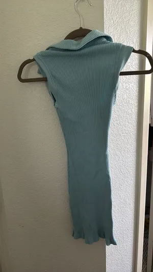 SHEIN blue polo bodycon mini dress thumbnail 2