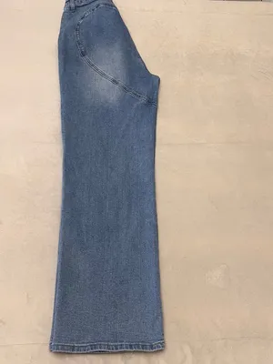 Akira Women's Wide Leg Jeans Size 31 Blue Denim High Rise Casual thumbnail 14