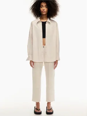 Aritzia Wilfred Clutch Ribbed Sweater Top thumbnail 4