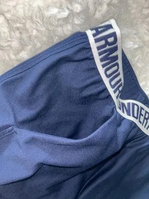 Navy Blue Under Armour Shorts with Pockets thumbnail 2